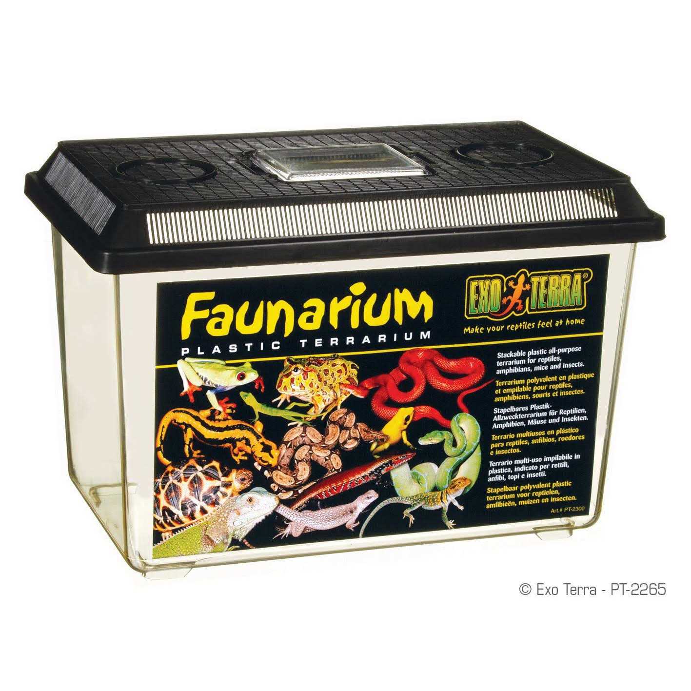 Alternative view of Exo Terra Faunarium Flat Home