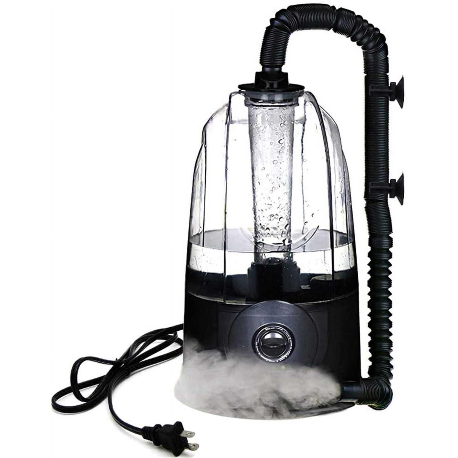 Coospider Reptile Fogger Terrariums Humidifier Fog Machine Mister 3L Large Size Ideal for Paludarium/Vivarium/Reptiles/Amphibians/Herps