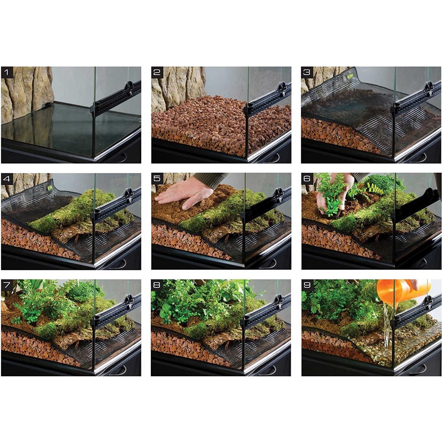 Alternative view of Exo Terra Bio Drain Terrarium Draining Mesh