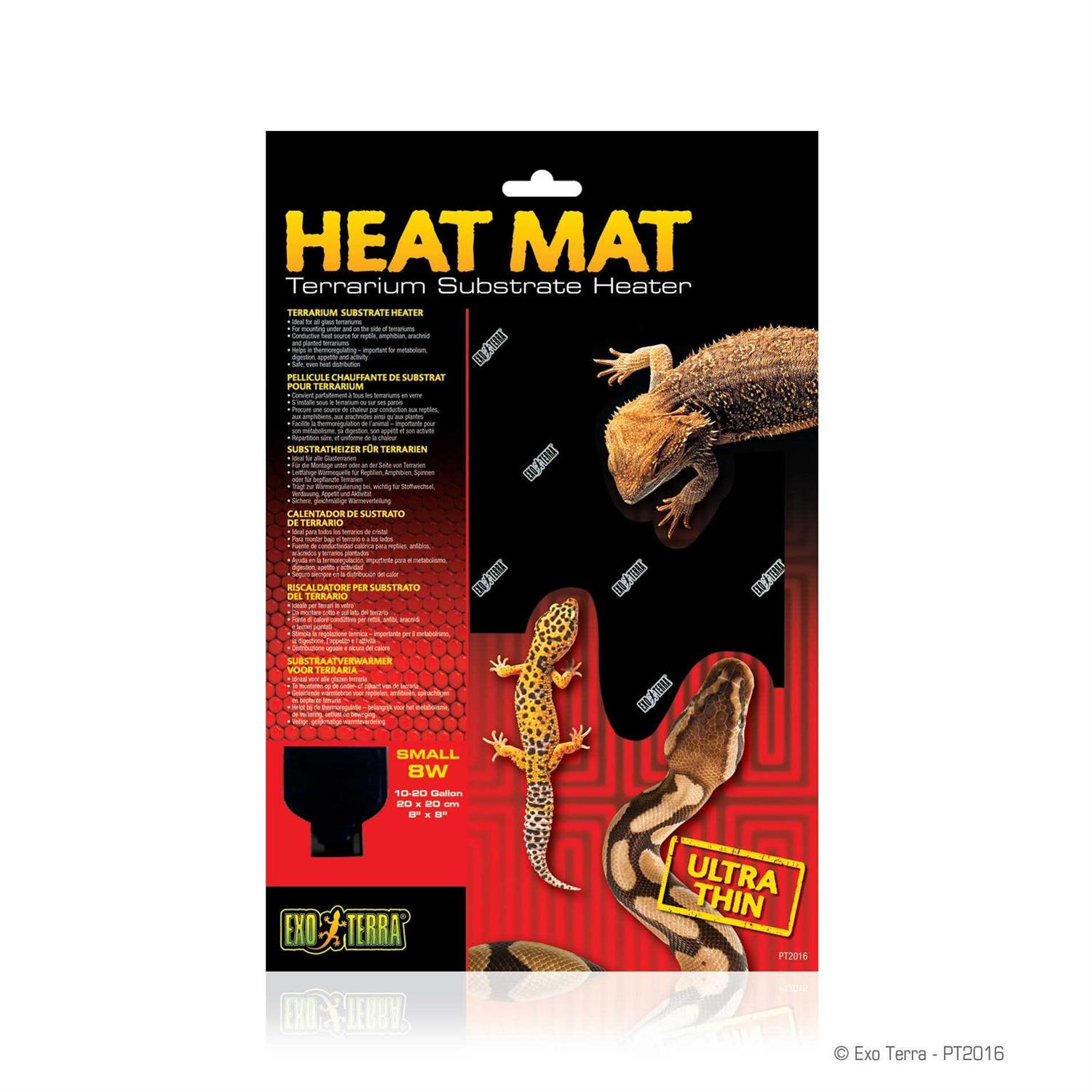 Exo Terra Heat Mat Terrarium Substrate Heater