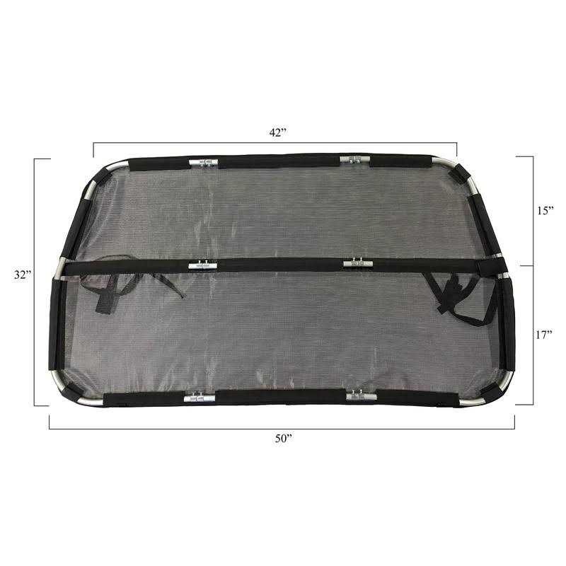 Alternative view of Bushwhacker Deluxe Dog Barrier 50 Wide Ideal for Smaller Cars, Trucks, and SUVs CUVs