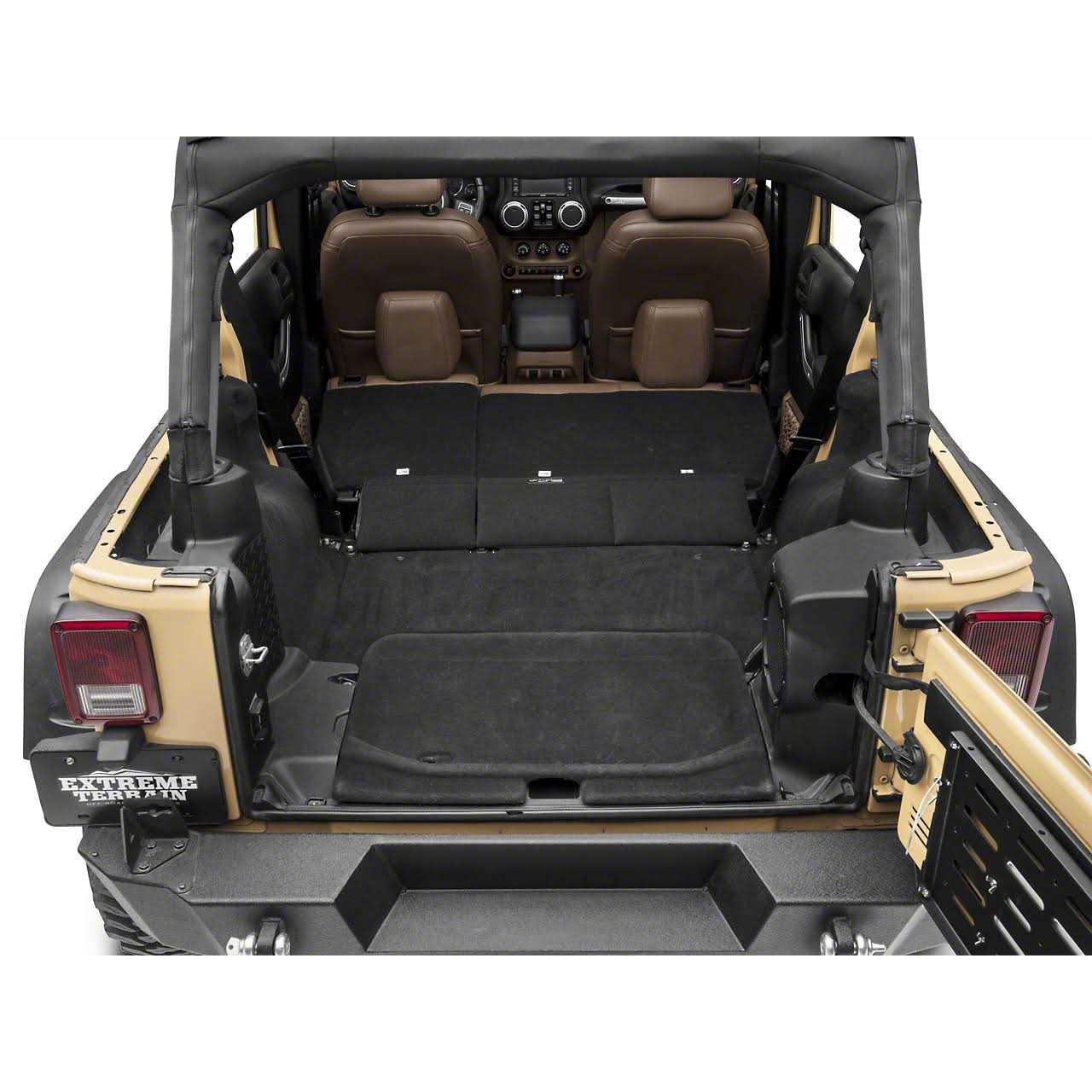 Dirtydog 4x4 J4TR07R1BK Black Trench Cover