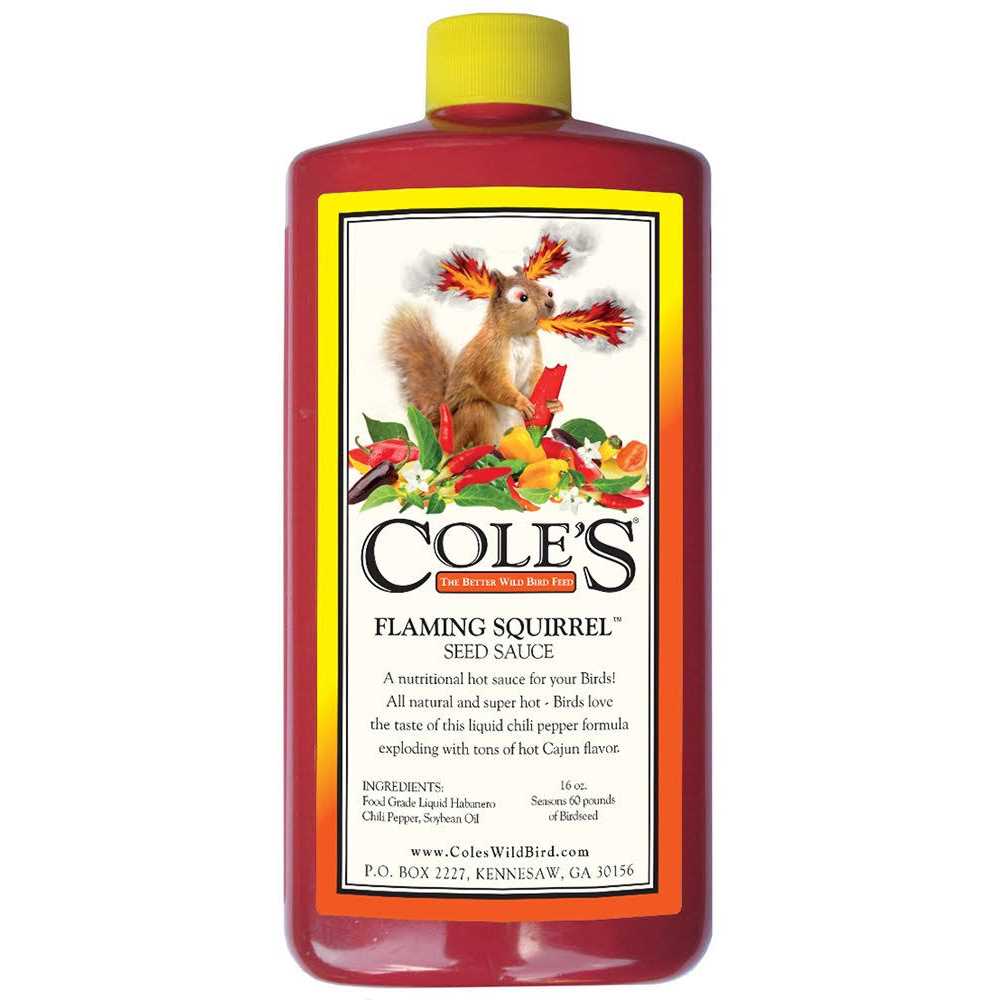 Cole's Flaming Squirrel Seed Sauce