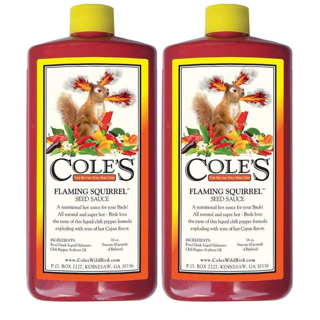 Cole's Flaming Squirrel Seed Sauce