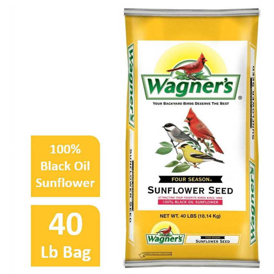 Wagner's 76029 Black Oil Sunflower Seed