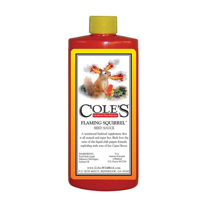 Alternative view of Cole's Wild Bird Products Fs08 Flaming Squirrel Seed Sauce