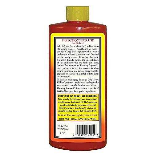 Alternative view of Cole's Wild Bird Products Fs08 Flaming Squirrel Seed Sauce