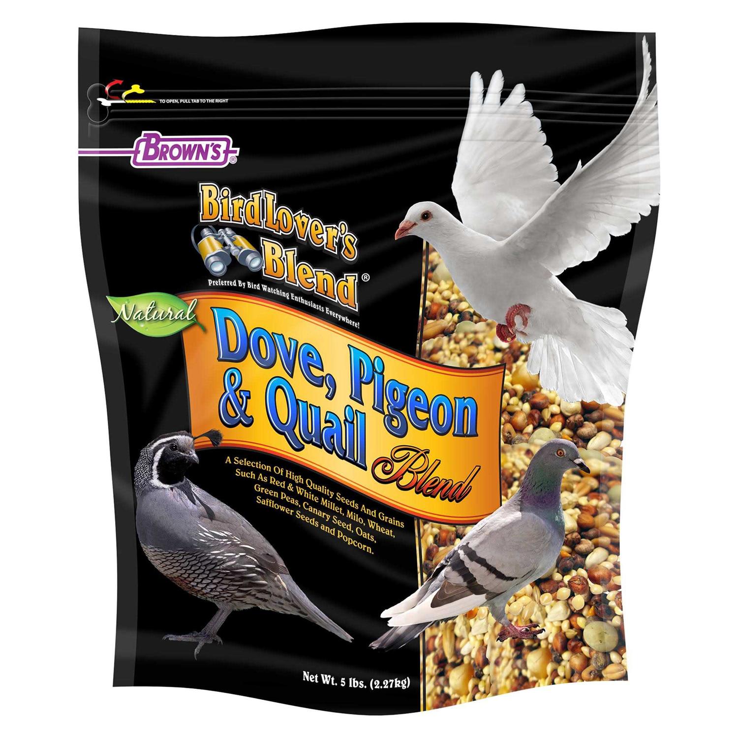 Brown's Bird Lover's Blend Dove Pigeon & Quail Food