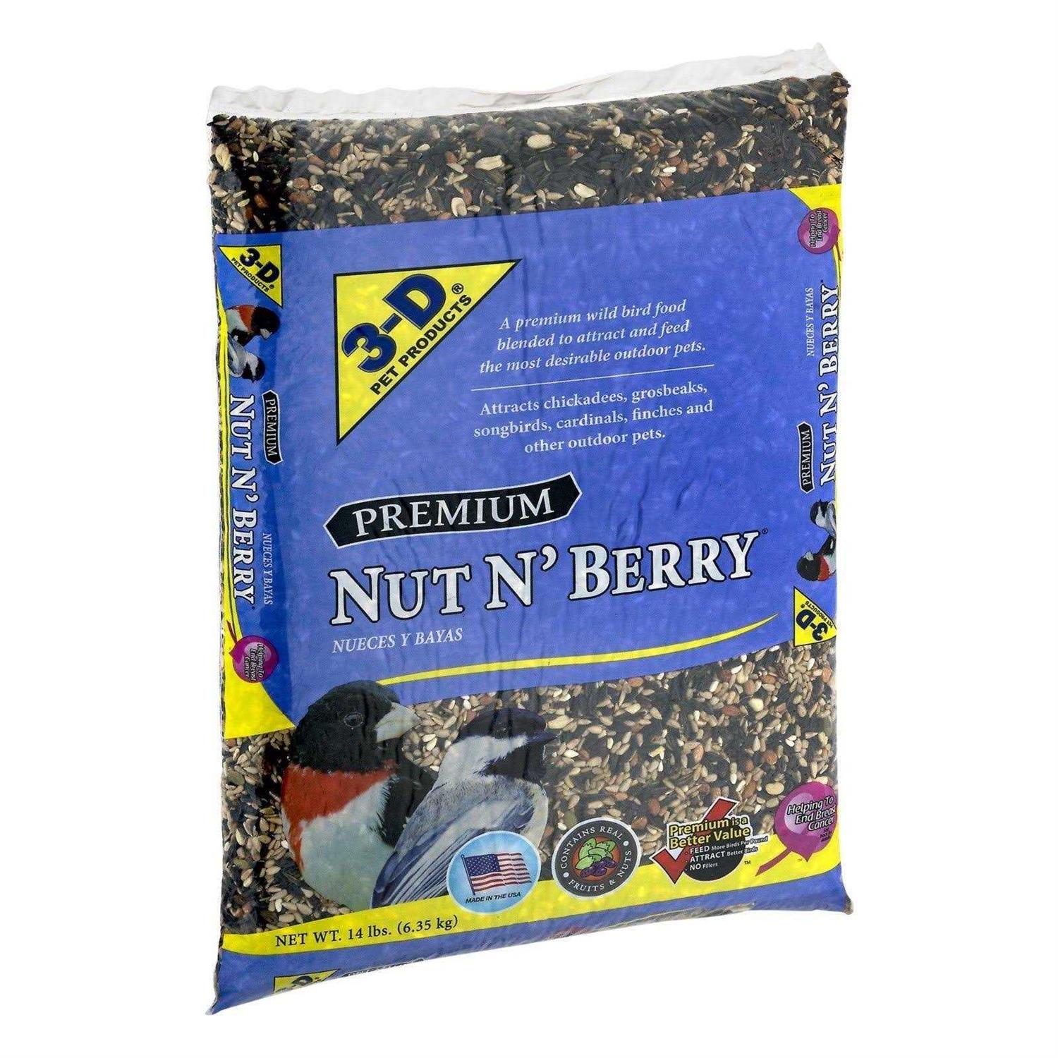 Alternative view of 3-d Pet Products Nut & Berry Bird