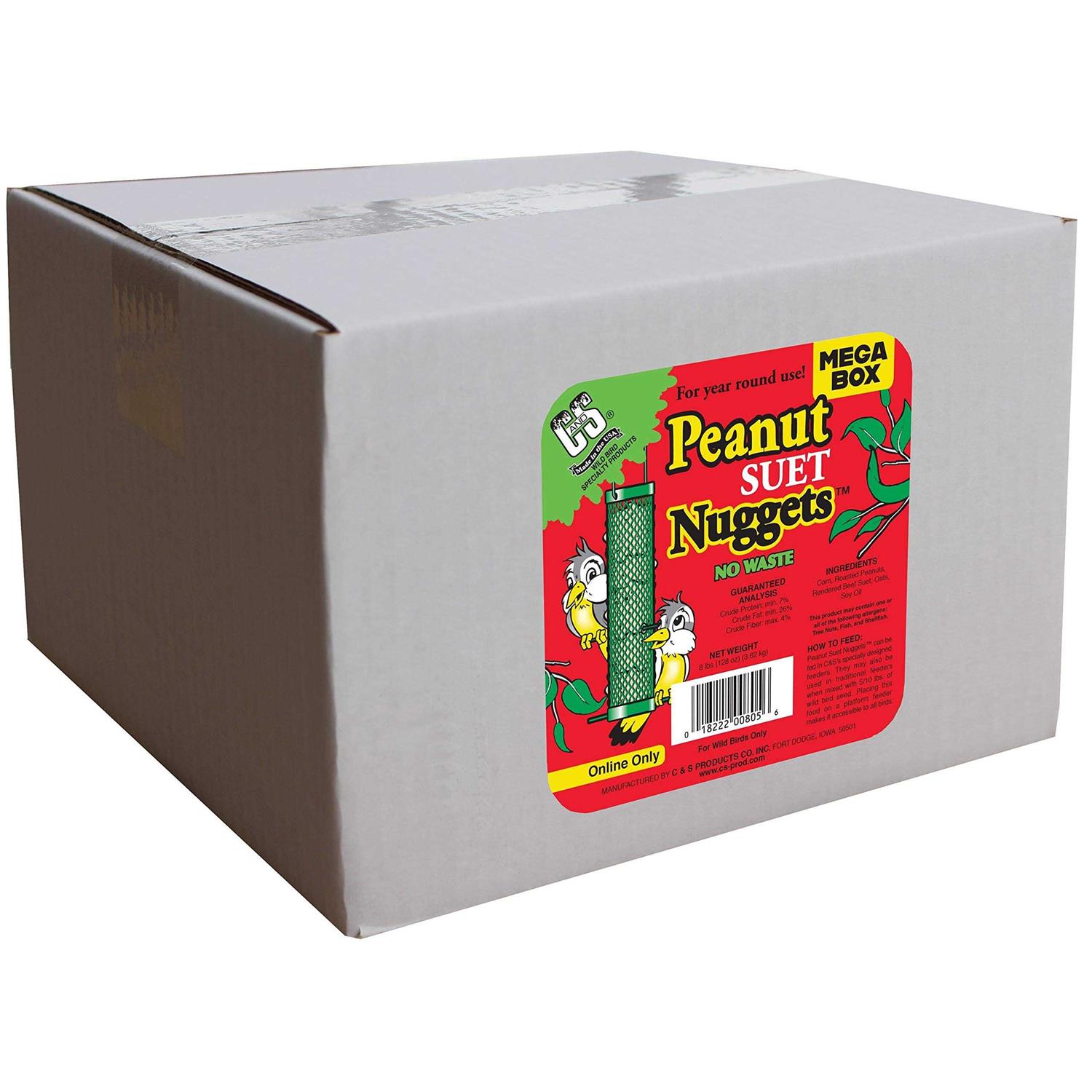 Alternative view of C&s Peanut No-melt Suet Dough Nuggets