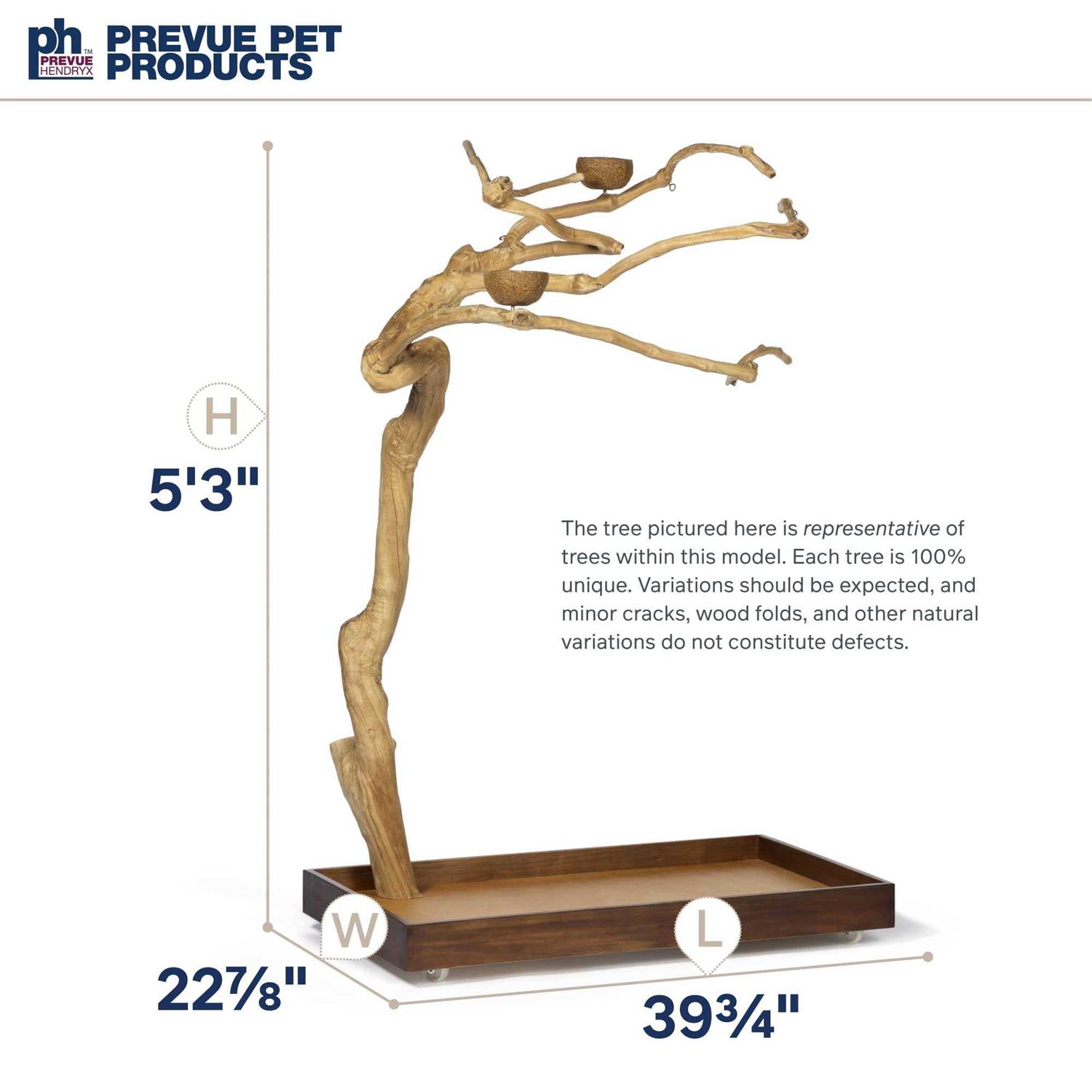 Alternative view of Prevue Pet Products Coffeawood Tree Style #2 Floor Stand