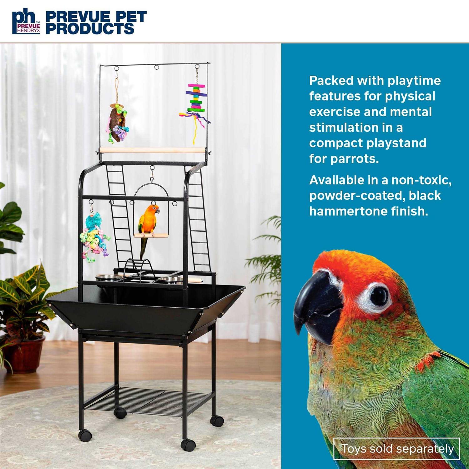 Alternative view of Prevue Pet Small Parrot Playstand