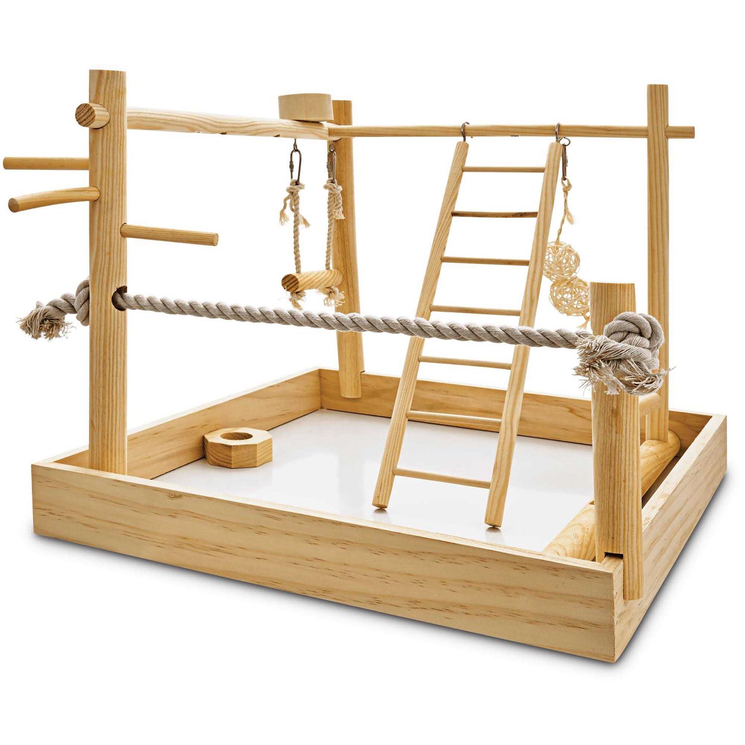 Alternative view of You & Me 3 in 1 Playground for Birds 15 L x 15 W x 16 H