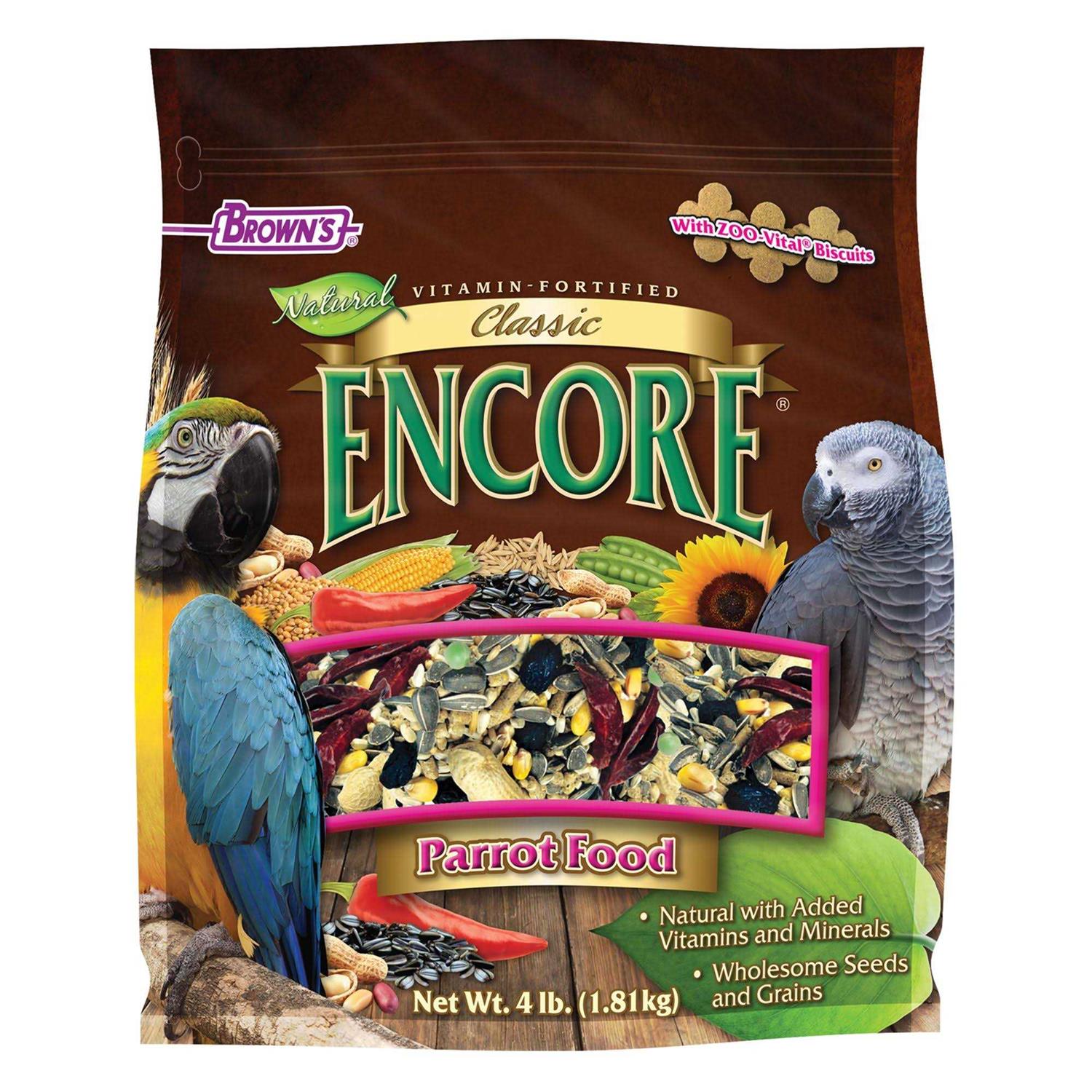 Brown's Classic Encore Parrot Food