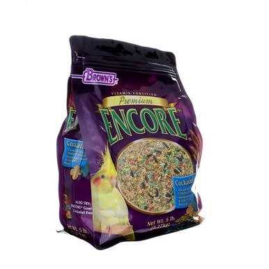 Alternative view of Brown's Encore Premium Cockatiel Food