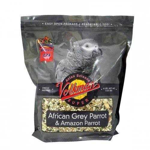 Alternative view of Volkman Avian Science Super African Grey