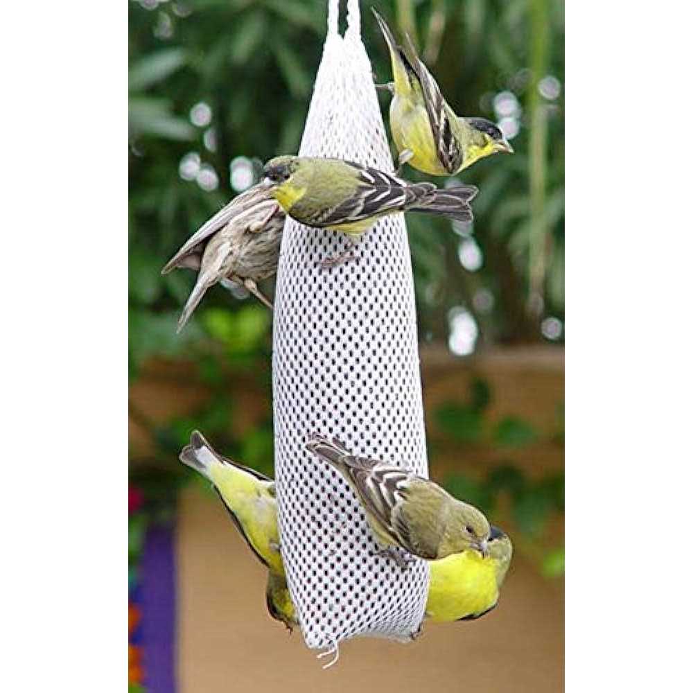 Alternative view of Premium New Feeder Sock Filled with Fresh Thistle Seeds for Wild Birds