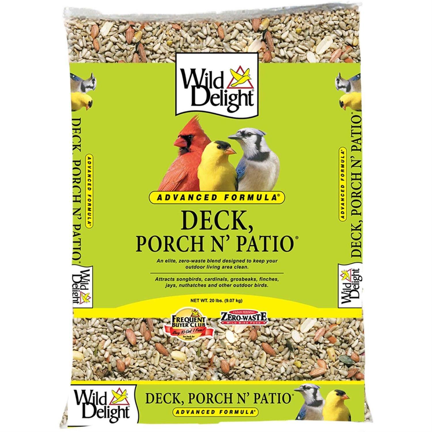 Wild Delight Deck Porch N' Patio Bird Seed