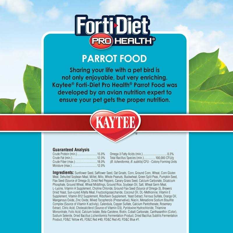 Alternative view of Kaytee Forti-Diet Pro Health Parrot Food
