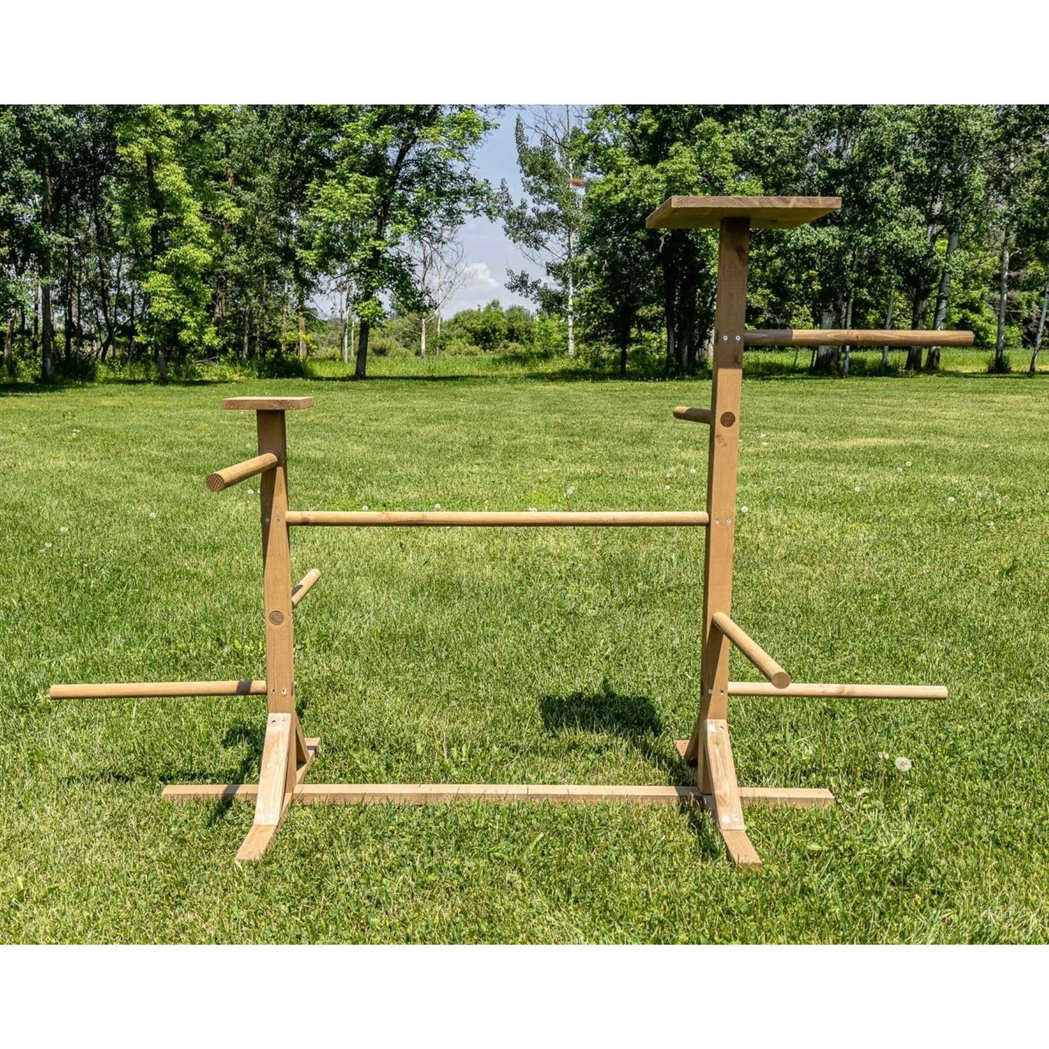 Alternative view of Zylina Play-N-Roost Double Roosting Perch