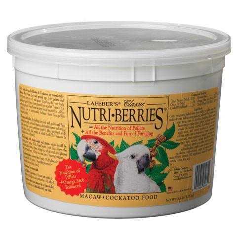 Alternative view of Lafeber Classic Nutri-Berries Macaw & Cockatoo Food