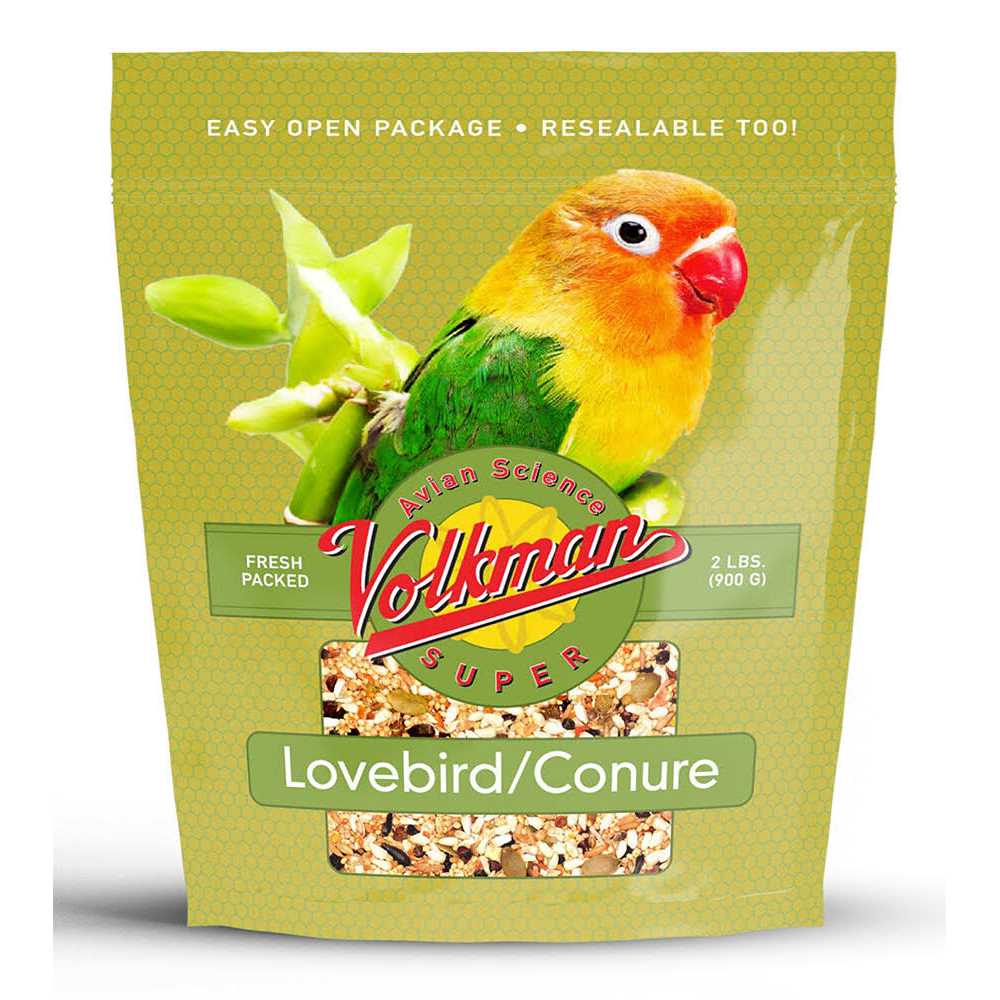 Alternative view of Volkman Avian Science Super Conure Lovebird