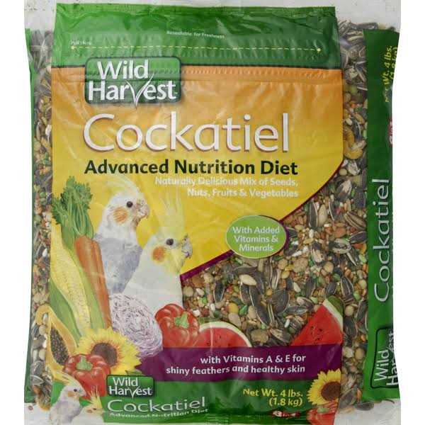 Alternative view of Wild Harvest Cockatiel Advanced Nutrition Diet
