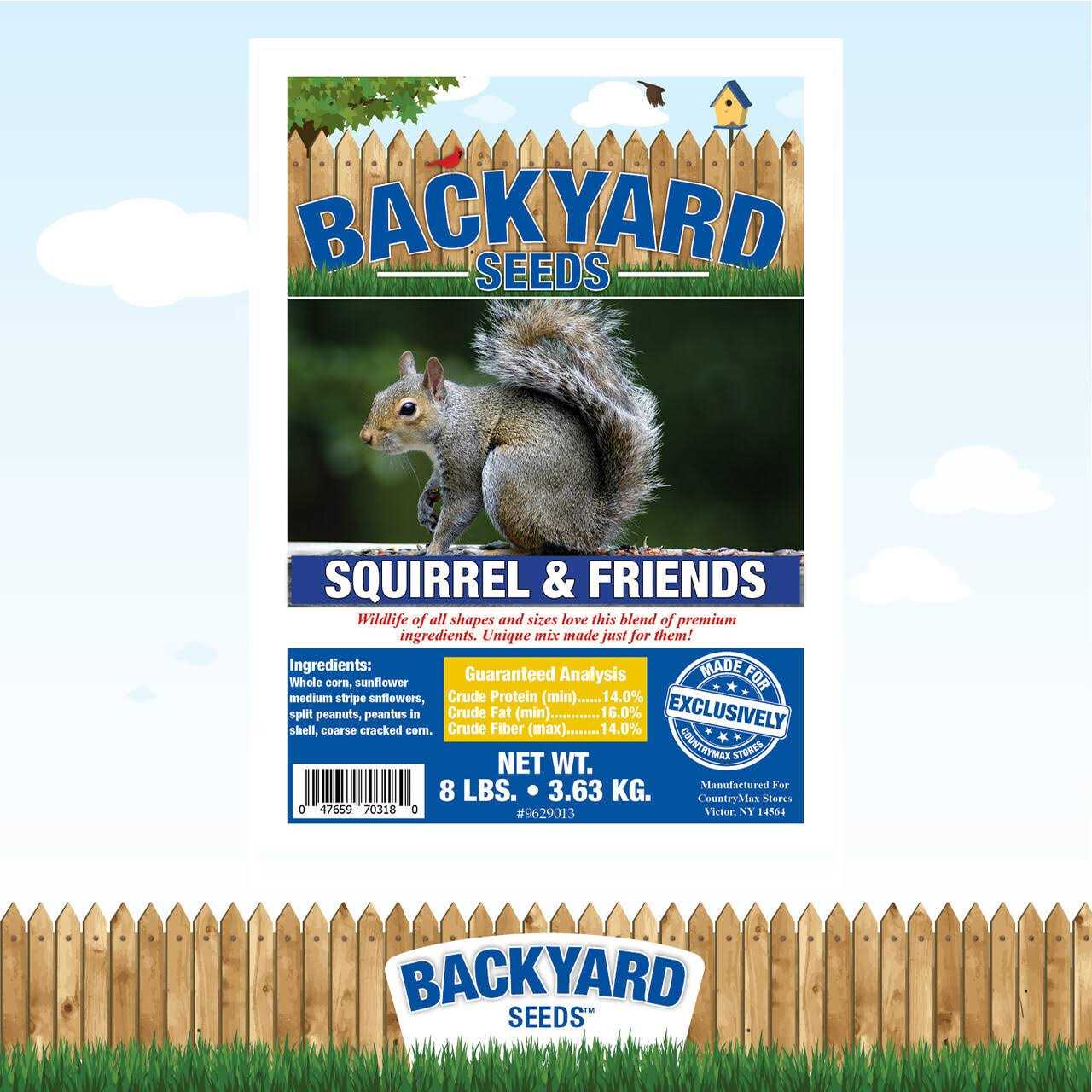 Alternative view of Backyard Seeds Squirrel & Friends Wildlife Mix