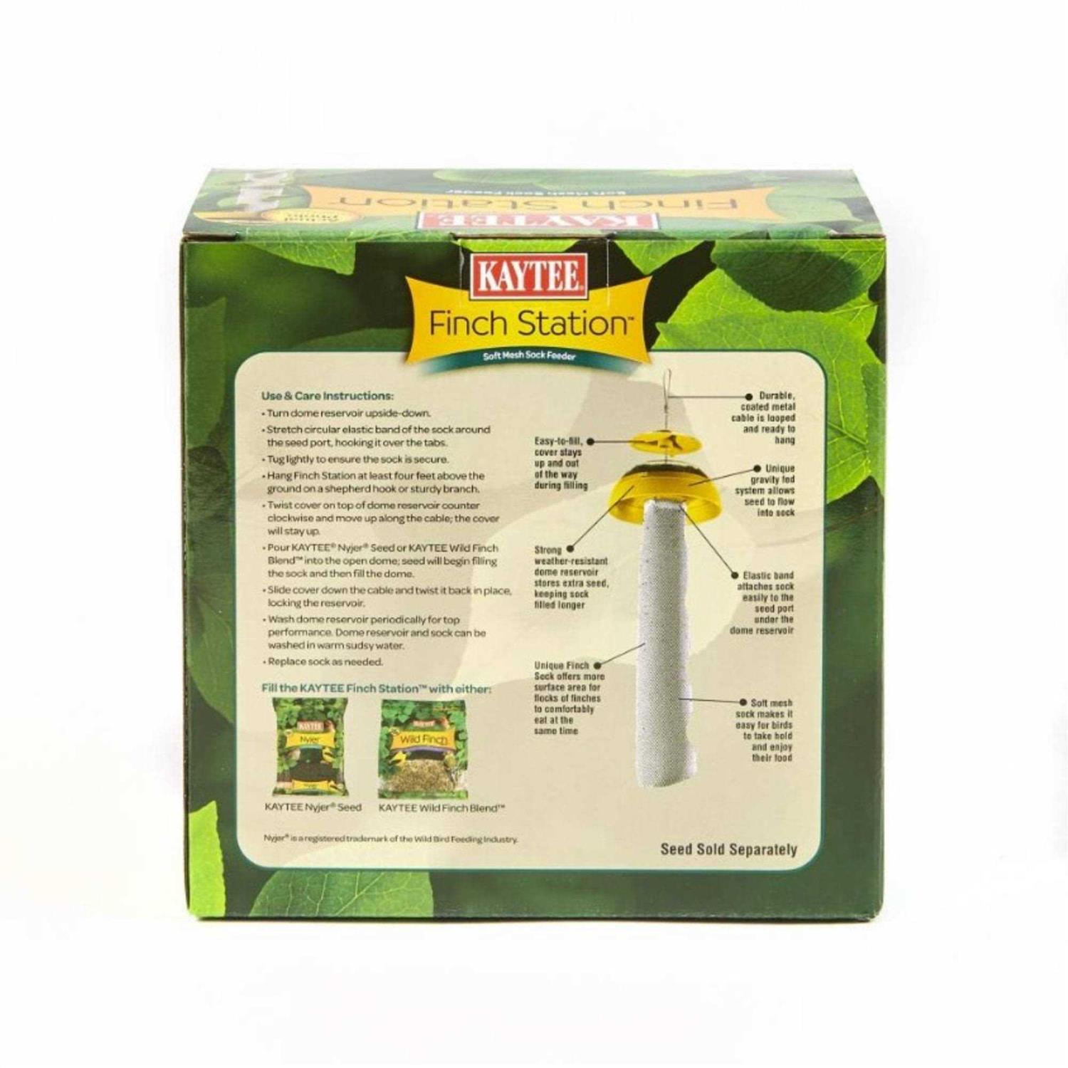 Alternative view of Kaytee Finch Station Sock Feeder