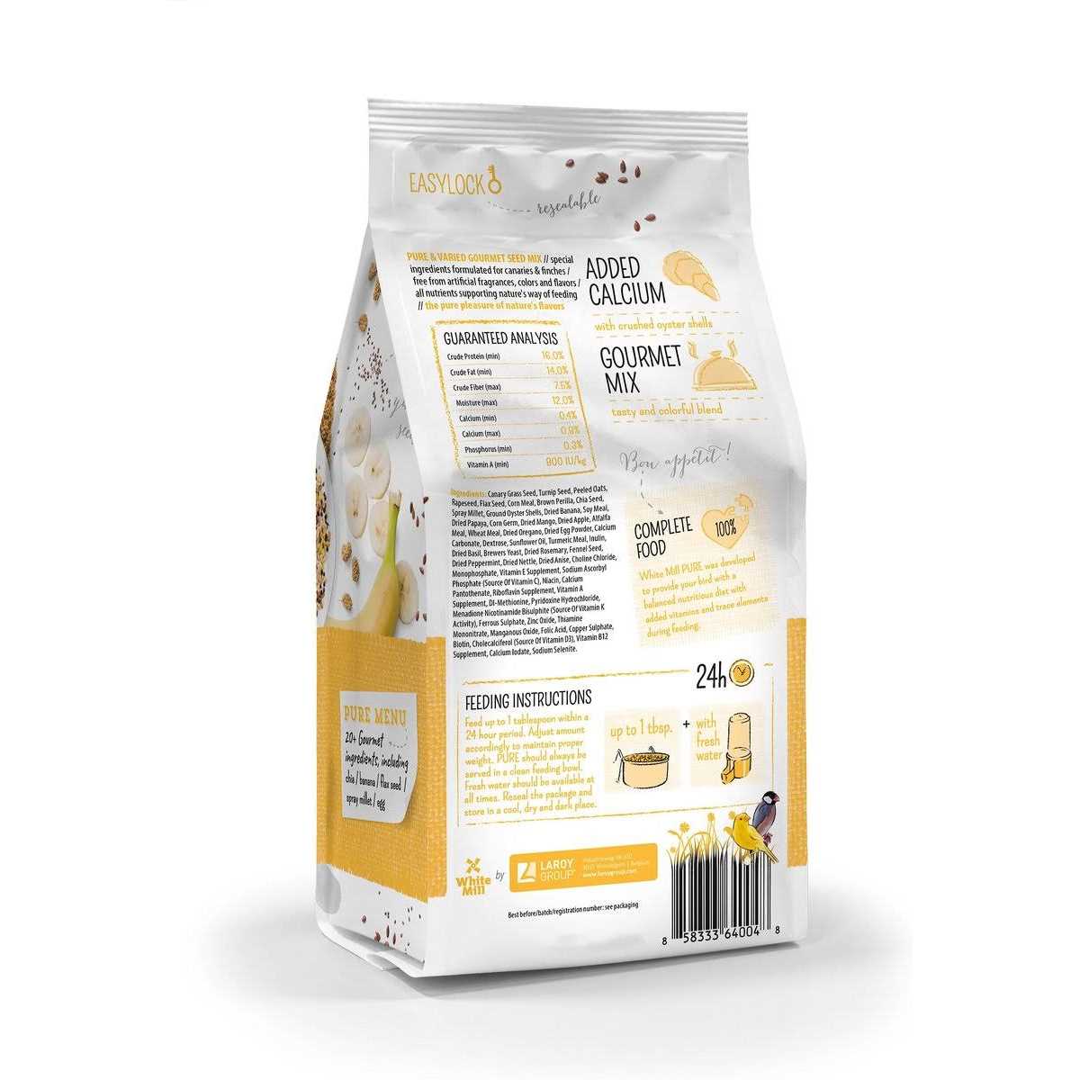 Alternative view of White Mill Pure Canary & Finch Food