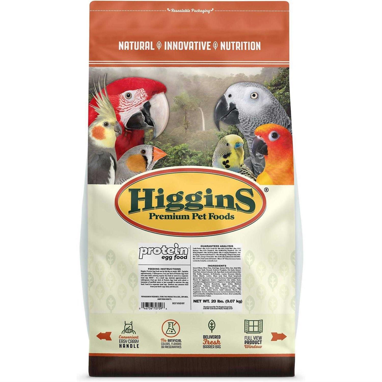 Higgins Protein Egg Food