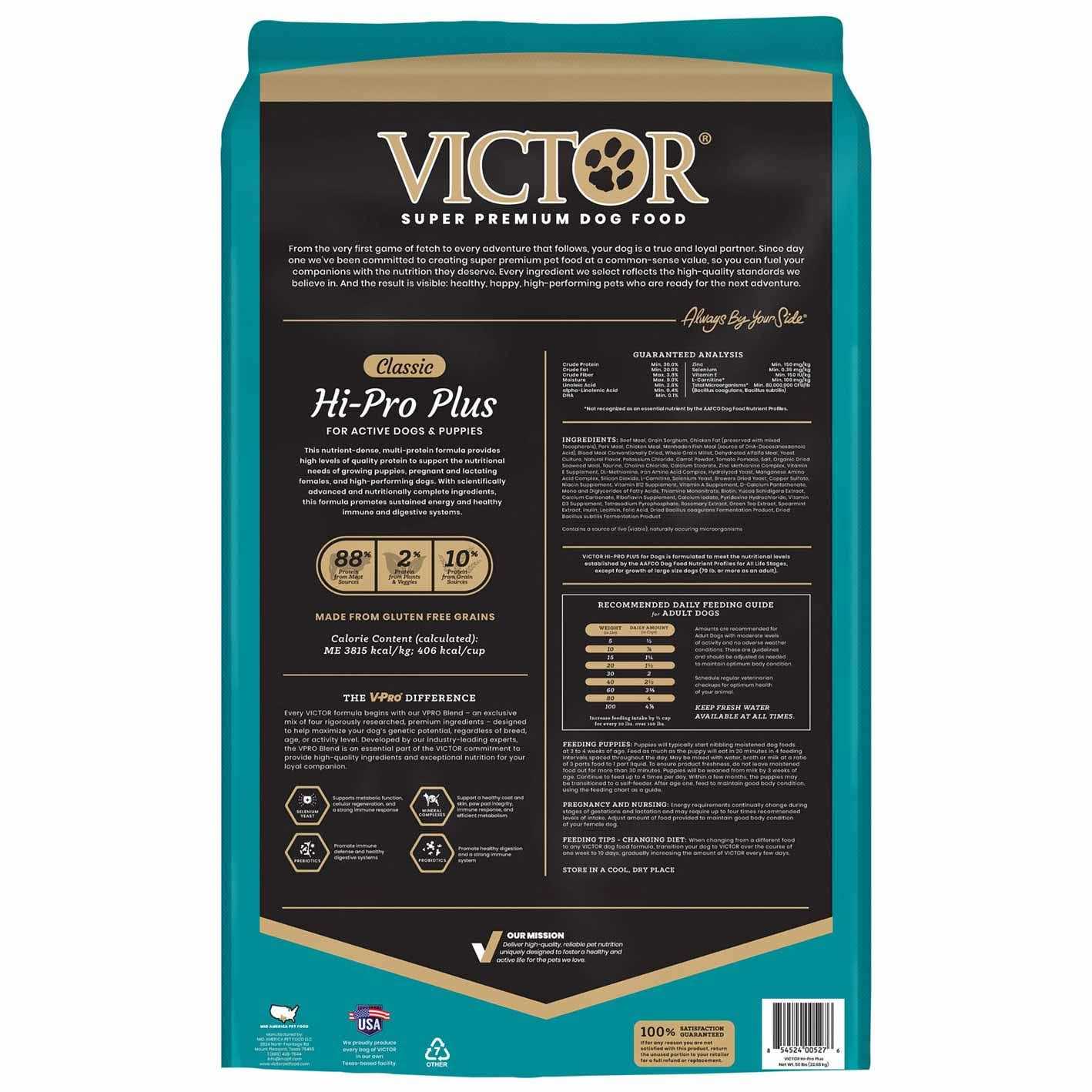 Alternative view of Victor Hi-Pro Plus Formula Dry Dog Food