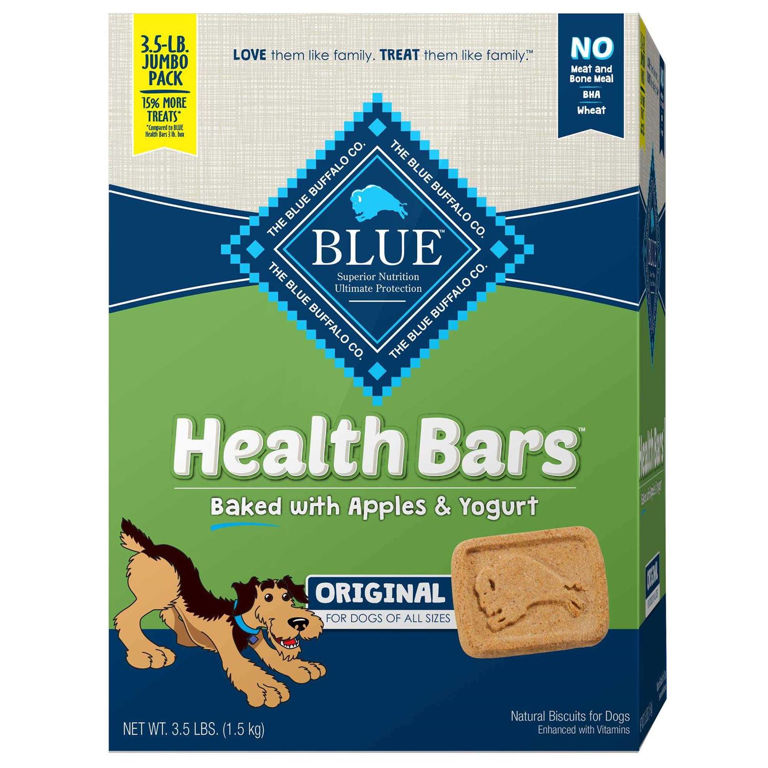 Blue Buffalo Health Bars Biscuits Dog