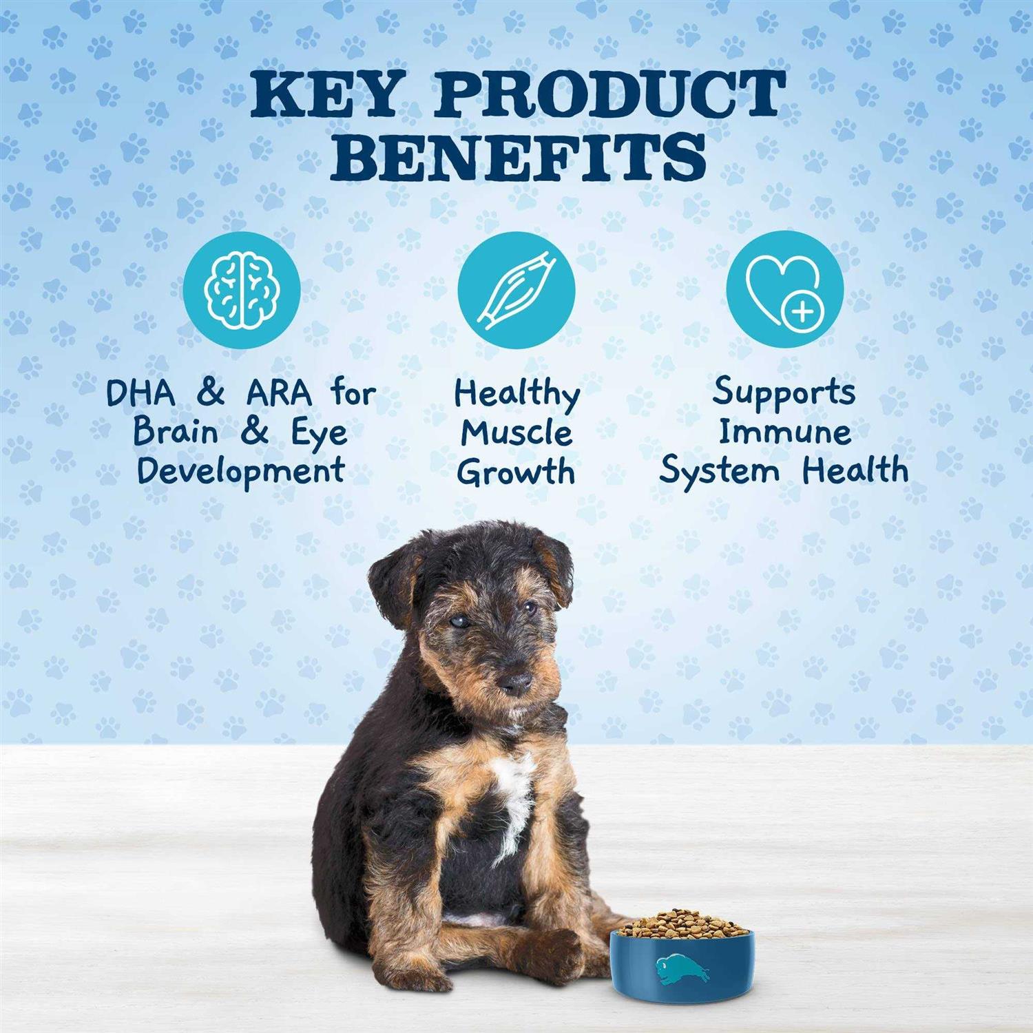 Alternative view of Blue Buffalo Baby Blue Healthy Growth Formula Natural Puppy Dry Dog Food, Chicken and Brown Rice Recipe