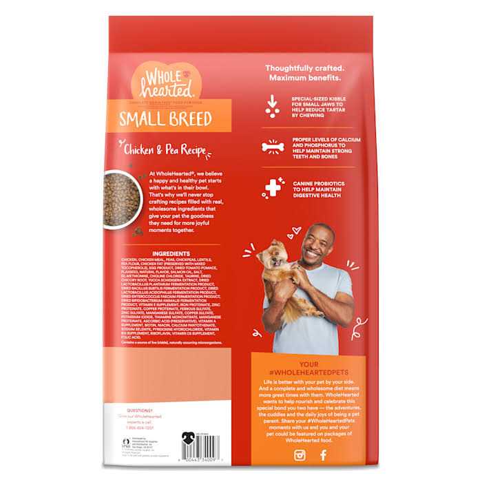 Alternative view of WholeHearted Grain Free Breed Chicken & Pea Recipe Dry Dog Food