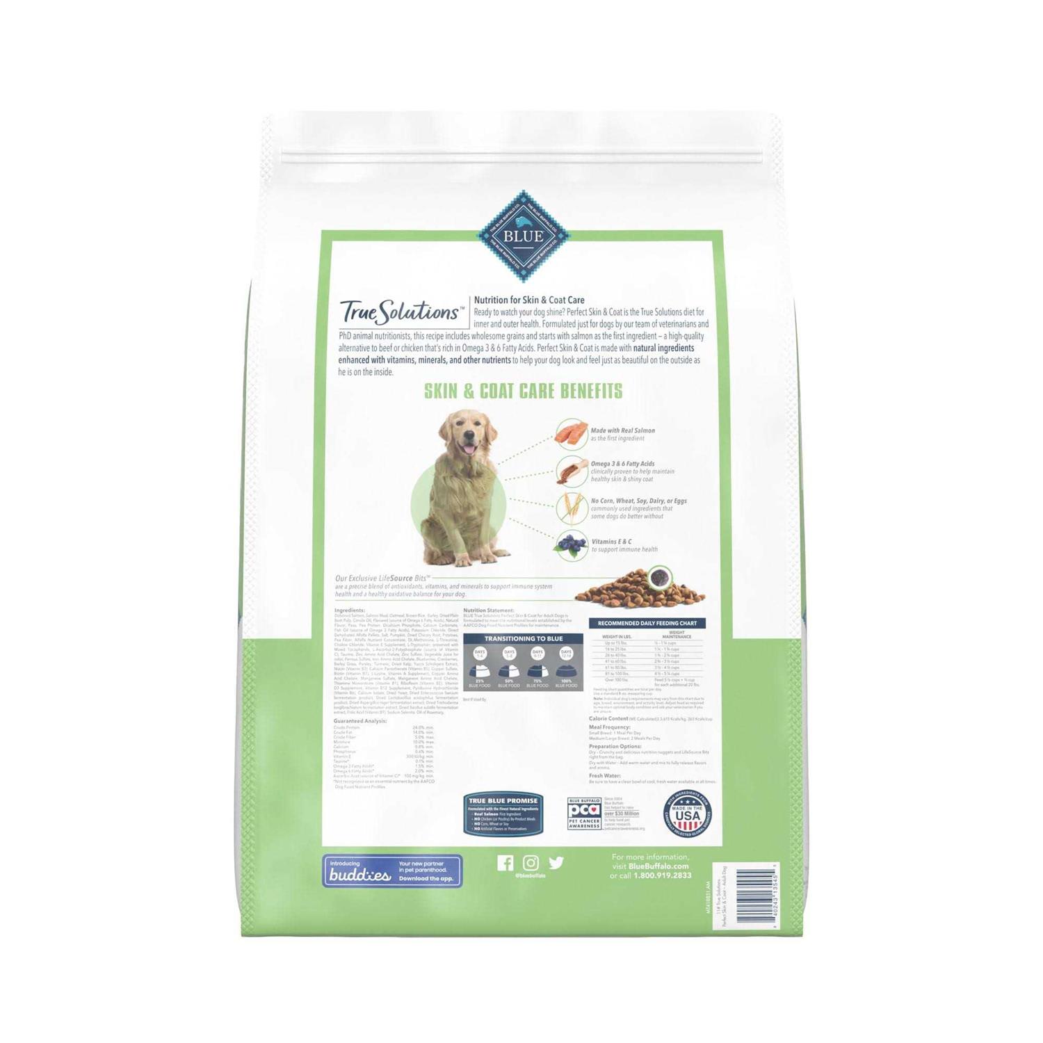 Alternative view of Blue Buffalo True Solutions Perfect Skin & Coat Dog Food