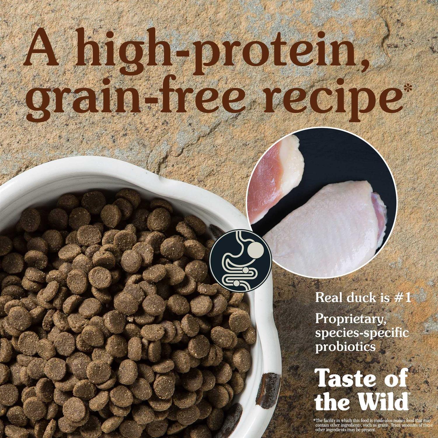 Alternative view of Taste of the Wild Dog Food Wetlands