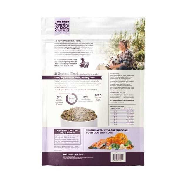 Alternative view of Badlands Ranch Superfood Complete Air Dried Lamb & Venison Dog Food