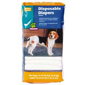 Alternative view of Top Paw Disposable Dog Diapers