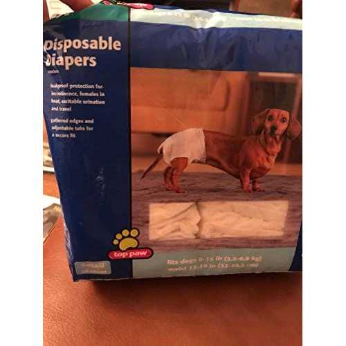 Alternative view of Top Paw Disposable Dog Diapers