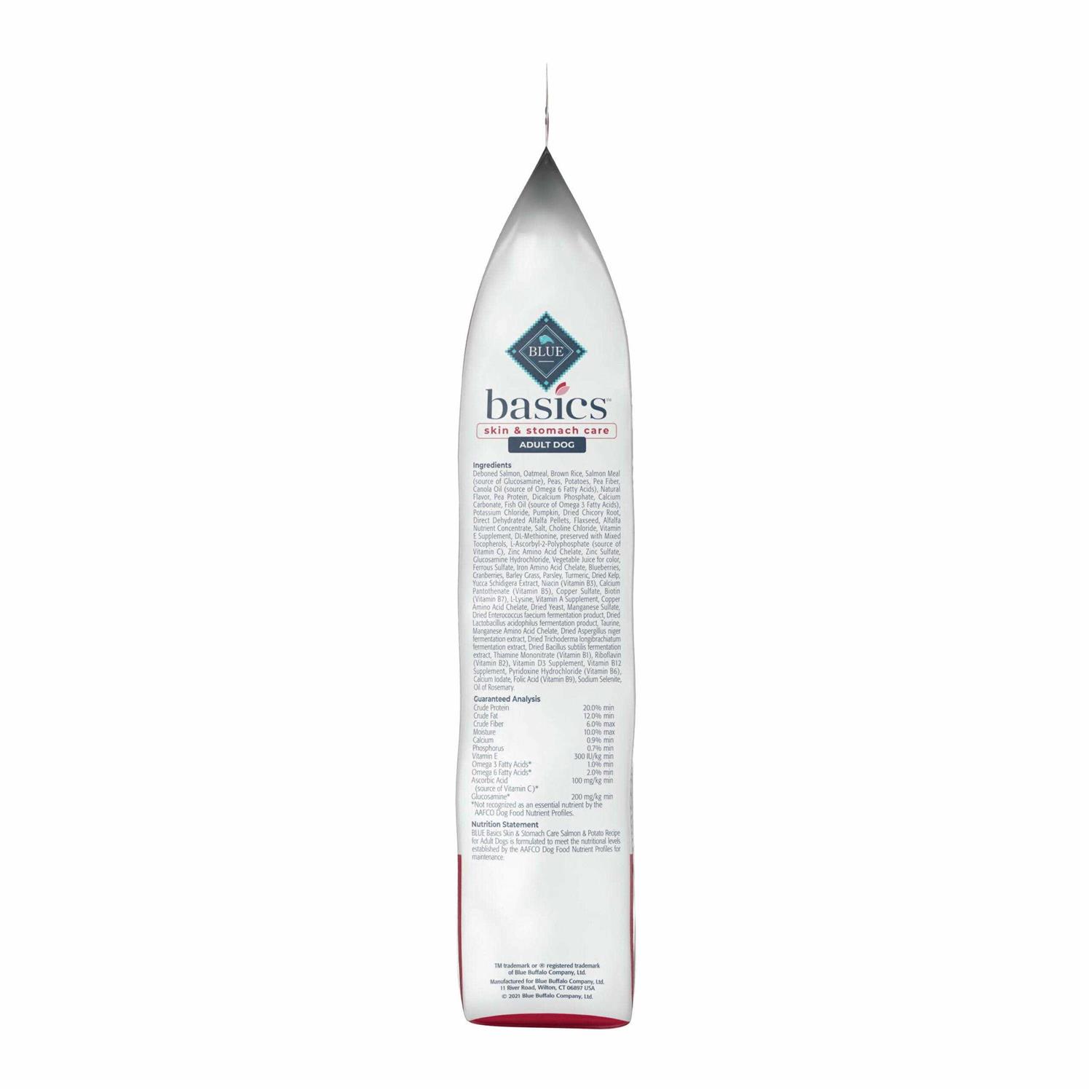 Alternative view of Blue Buffalo Basics Salmon & Potato Skin Stomach Care Adult Dry Dog Food
