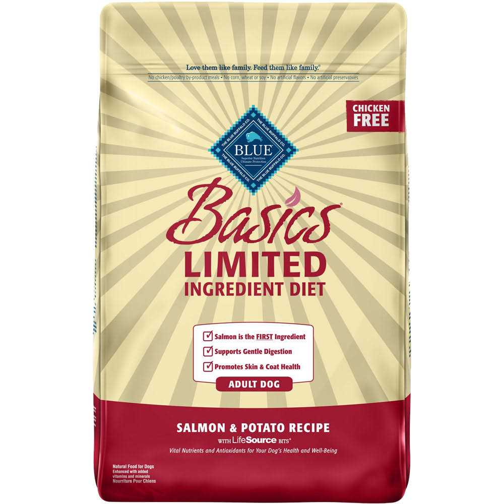 Alternative view of Blue Buffalo Basics Salmon & Potato Skin Stomach Care Adult Dry Dog Food