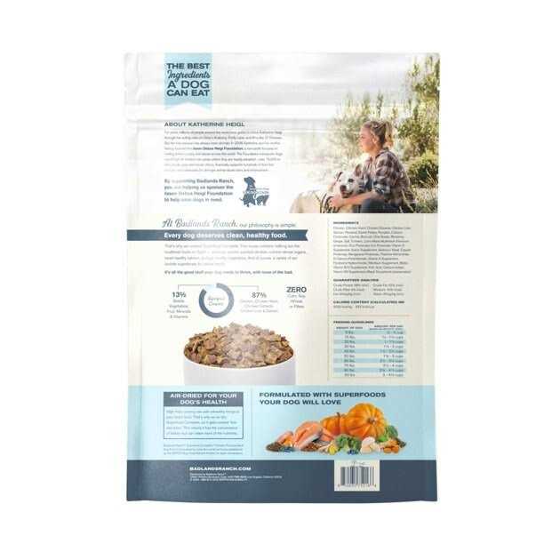 Alternative view of Badlands Ranch Superfood Complete Air Dried Chicken Recipe Dog Food