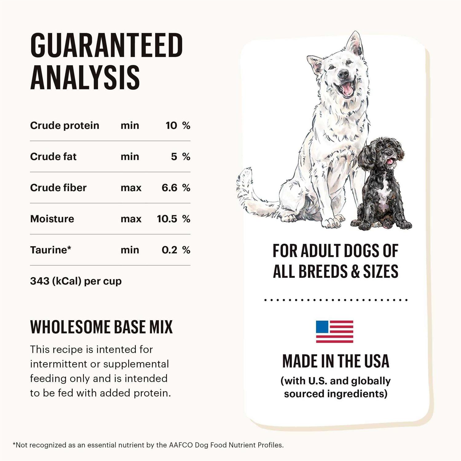 Alternative view of The Honest Kitchen Dehydrated Whole Grain Veggie & Fruit Base Mix Dog Food