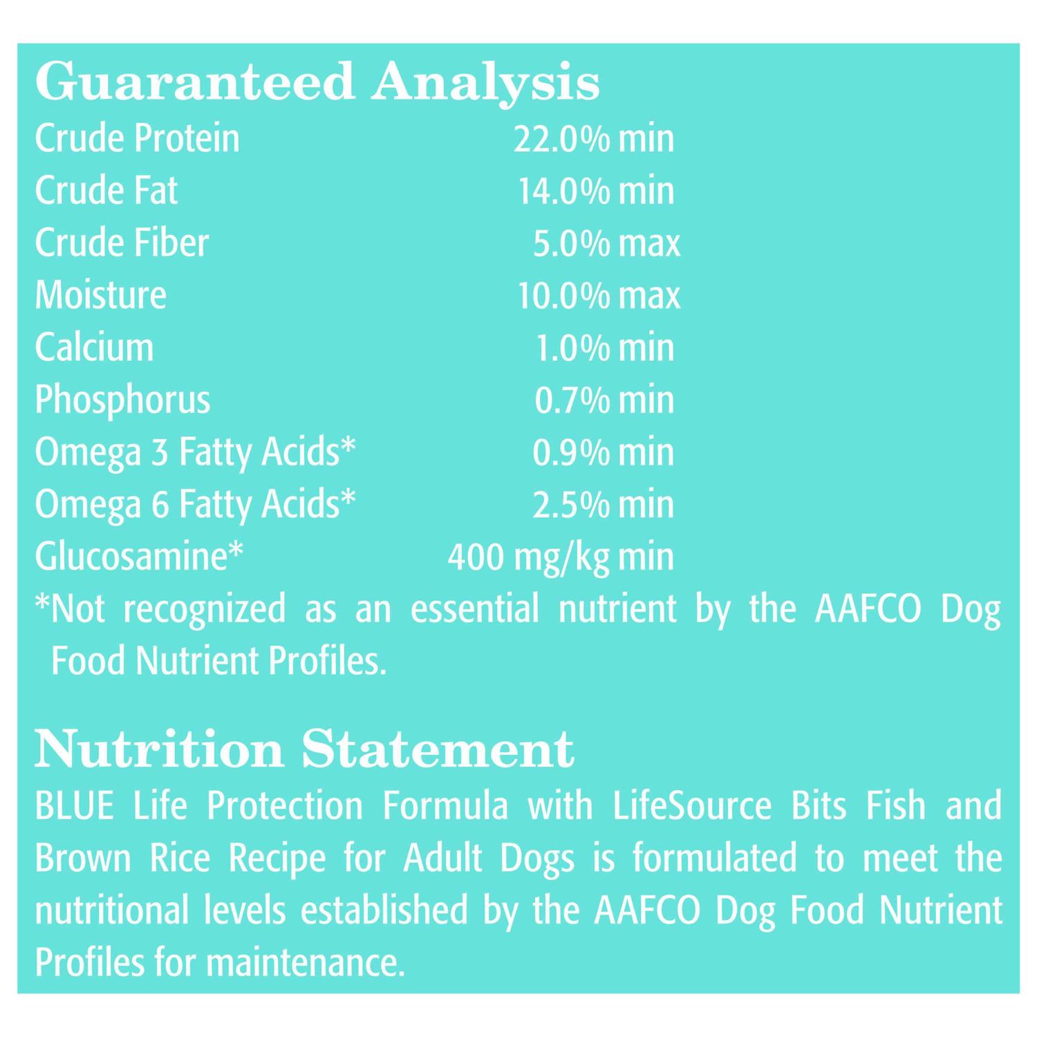 Alternative view of Blue Buffalo Life Protection Formula Fish & Brown Rice Adult Dry Dog Food