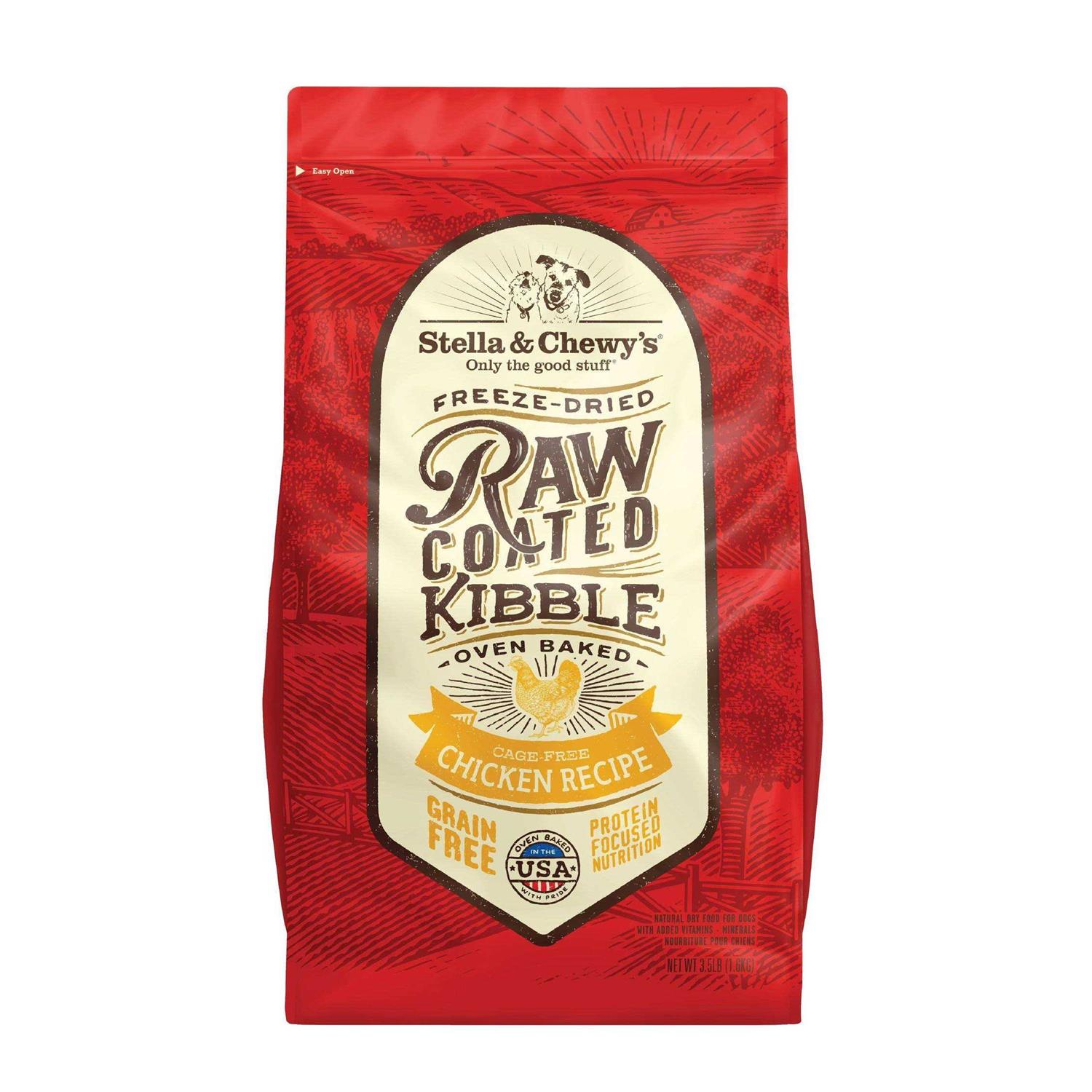 Stella & Chewy's Raw Coated Kibble Dog Food