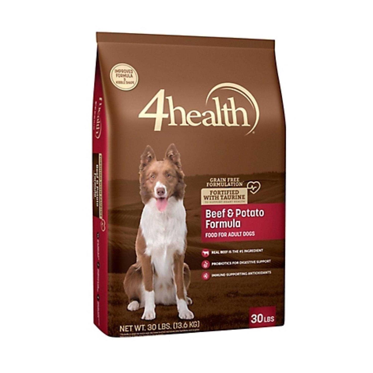 Alternative view of 4health Grain Free Formulation Beef and Potato Formula Dry Dog Food