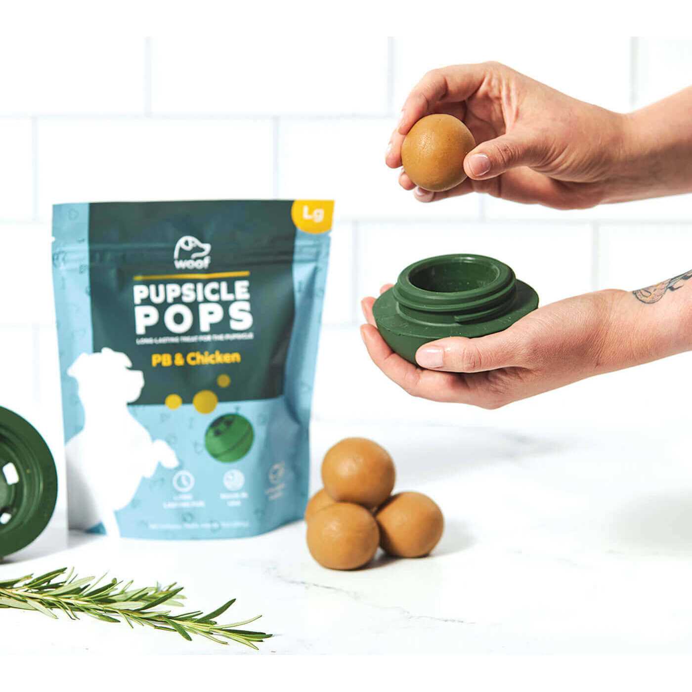 Alternative view of Woof Pupsicle Starter Pack Treat