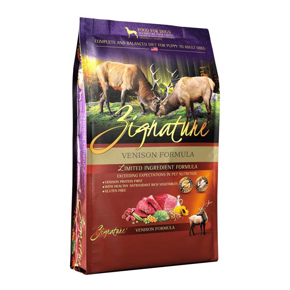 Alternative view of Zignature Limited Ingredient Venison Formula Dry Dog Food