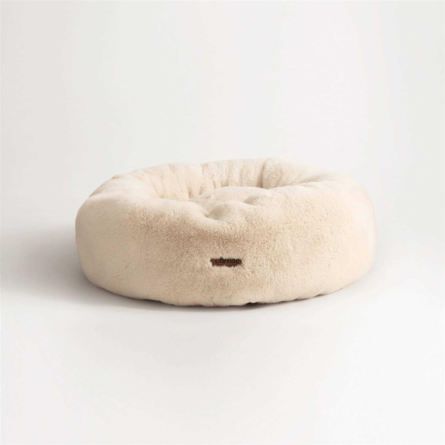 Alternative view of UnHide Floof Pet Bed Extra Soft Dog Bed Removable Faux Fur Cover
